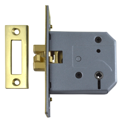 UNION 2426 Clawbolt 75mm - Polished Lacquered Brass