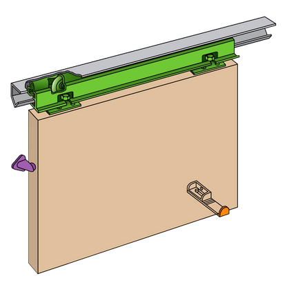 HENDERSON Phantom Single Track Sliding Door Gear 915mm