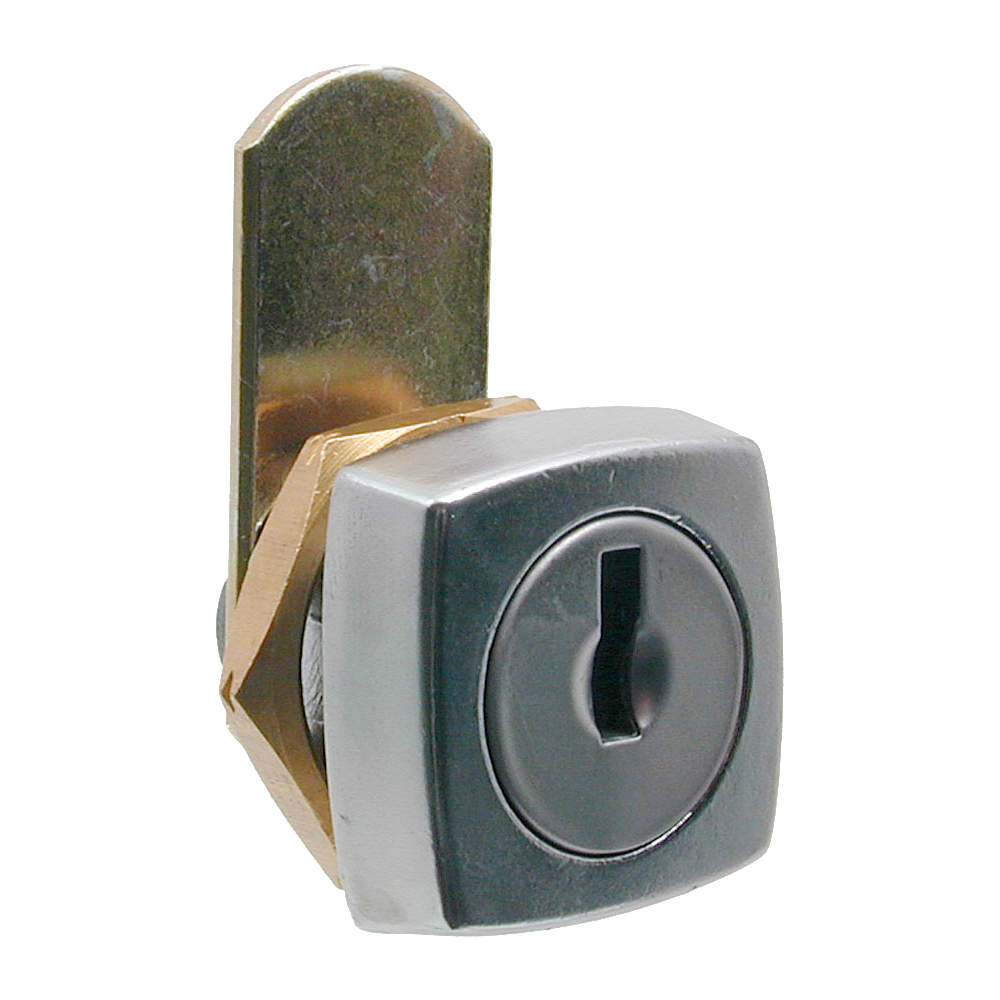 L&F 1363 Nut Fix Camlock 11mm Keyed To Differ - Chrome Plated