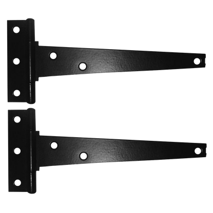 CROMPTON 909 Japaned Tee Hinge 150mm 1 Pair - Black