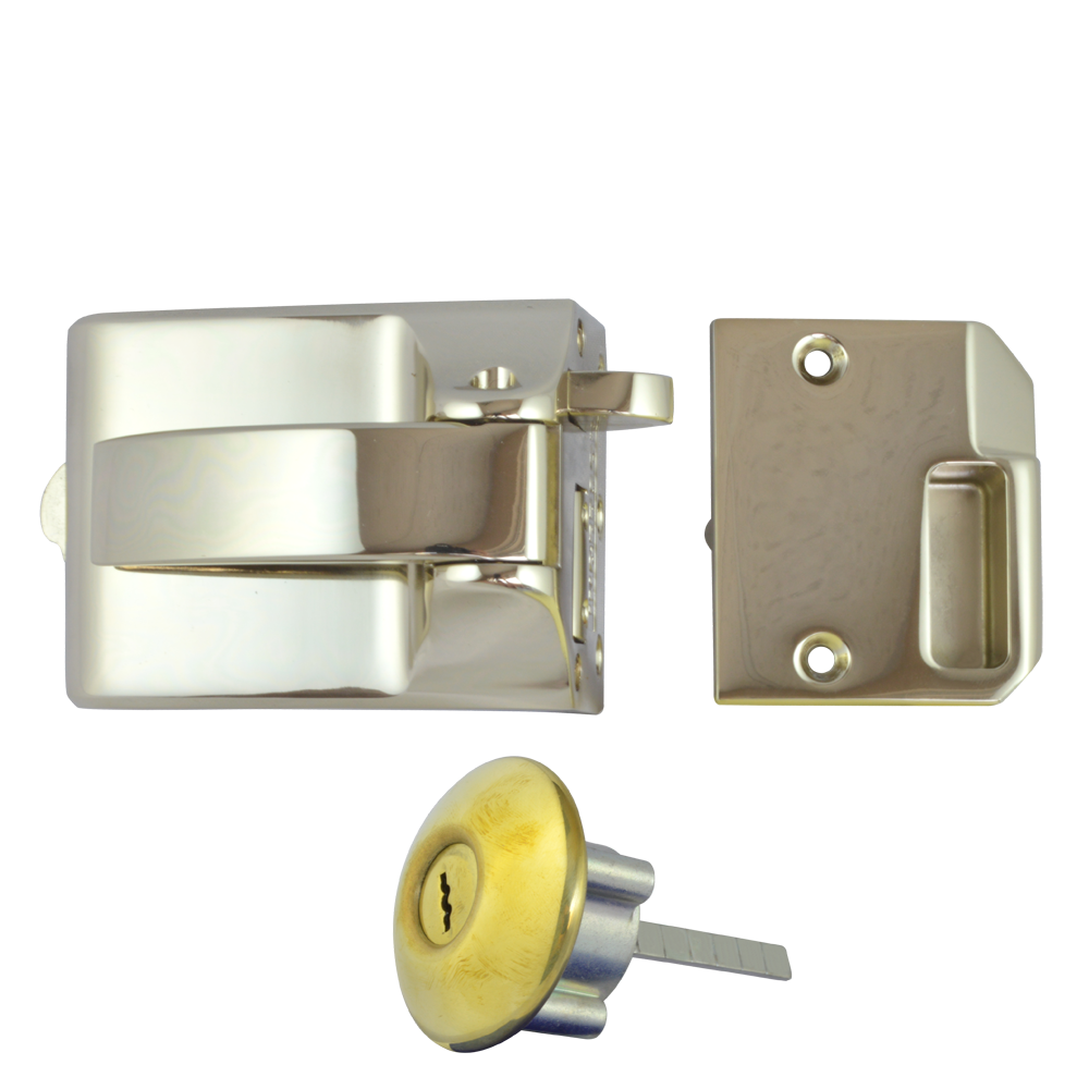 Ingersoll RA71 & SC71 Nightlatch 60mm - Polished Brass