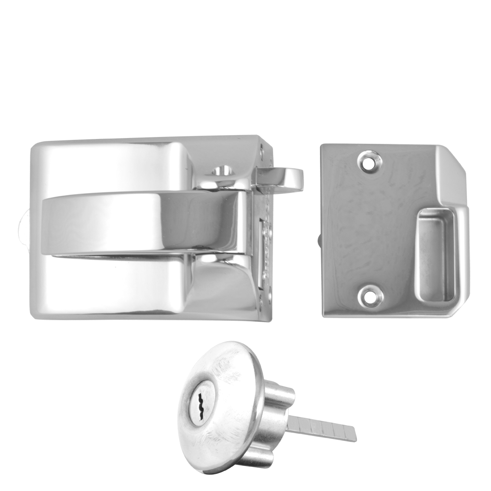 Ingersoll RA71 & SC71 Nightlatch 60mm - Chrome Plated