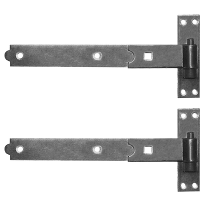 A PERRY AS128 Band & Hook Hinge 300mm 1 Pair - Self-Colour