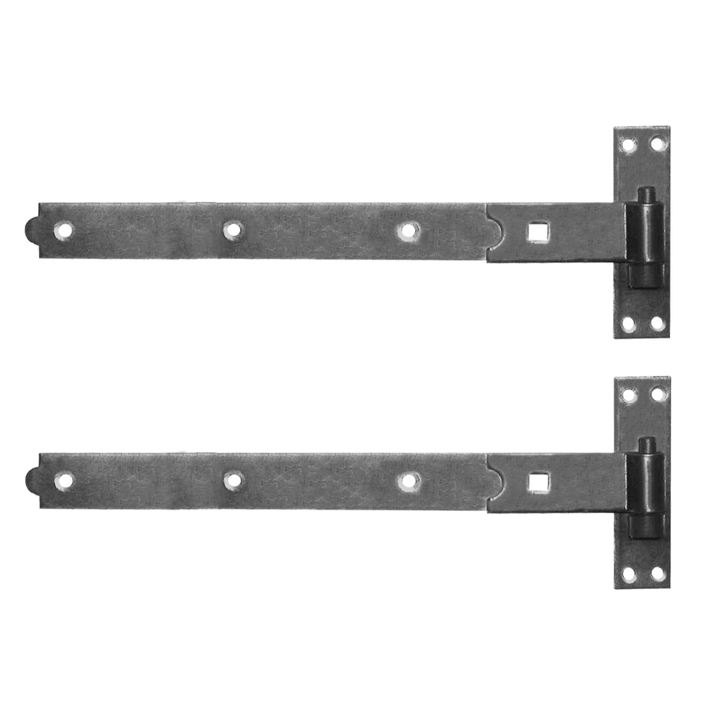 A PERRY AS128 Band & Hook Hinge 450mm 1 Pair - Self-Colour