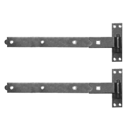 A PERRY AS128 Band & Hook Hinge 450mm 1 Pair - Self-Colour