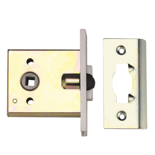 UNION 2A Waterloo Mortice Latch 70mm - Anodised Aluminium