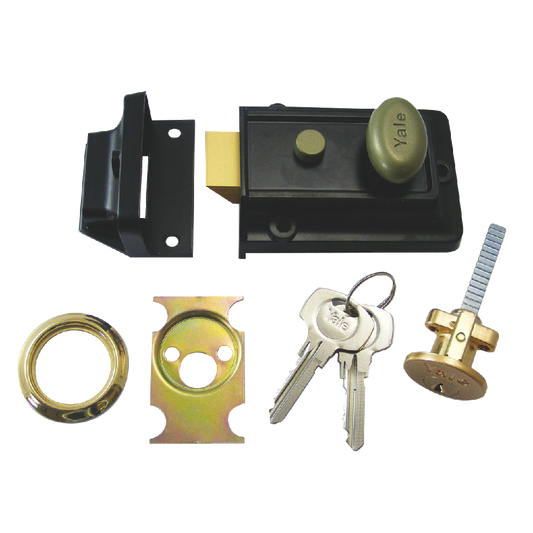 YALE 99Z Non-Deadlocking Nightlatch 60mm - Polished Brass