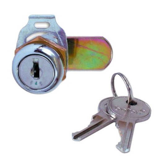 Autopa Parking Post Camlock 20mm Keyed To Differ - Chrome Plated