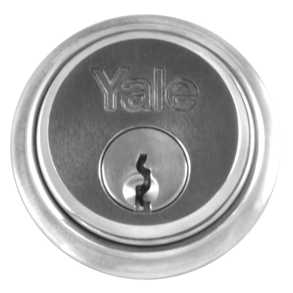 YALE 1122 Screw-In Cylinder Keyed To Differ Single - Satin Chrome