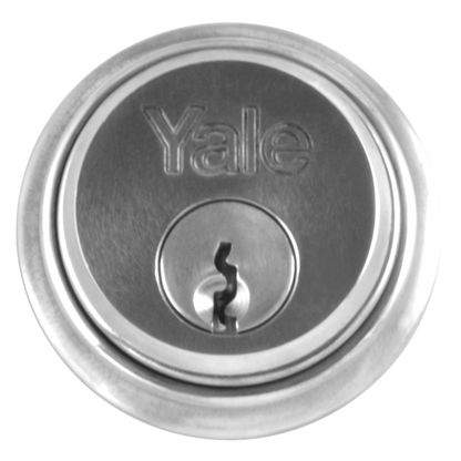 YALE 1122 Screw-In Cylinder Keyed To Differ Single - Satin Chrome