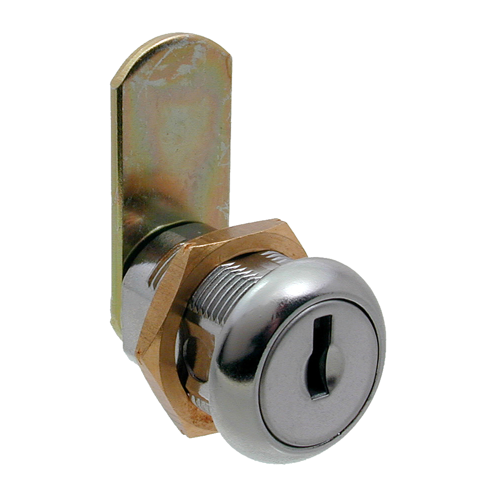 L&F 1436 Nut Fix Camlock 20mm Keyed To Differ - Chrome Plated