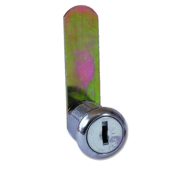 L&F 1436 Nut Fix Camlock 20mm Keyed Alike 95502 - Chrome Plated