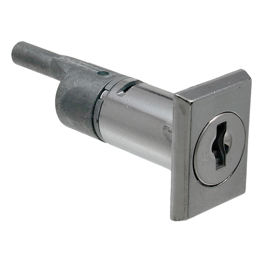 L&F 5804 Furniture Lock 51mm Keyed to Differ - Nickel Plated