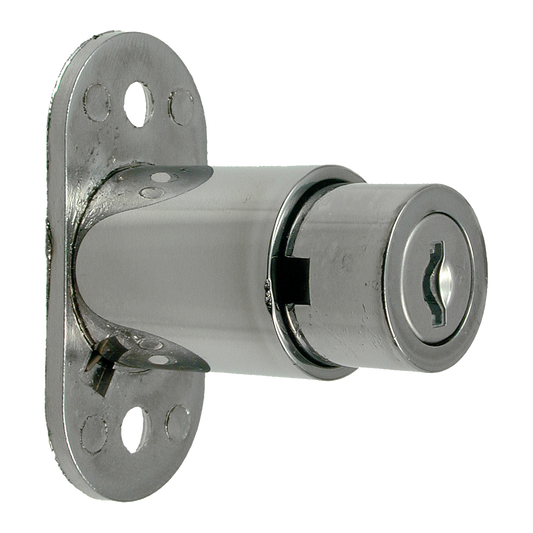 L&F 5861 Sliding Door Lock 26mm Keyed to Differ - Chrome Plated