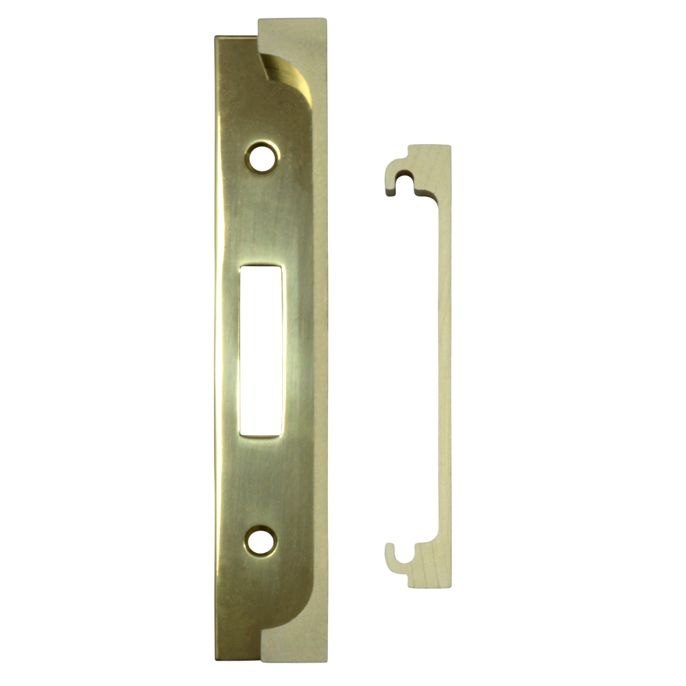 UNION 2969 Rebate To Suit 2126, 2177, 2401, 2426 & 2477 Deadlocks 13mm PL - Polished Lacquered Brass