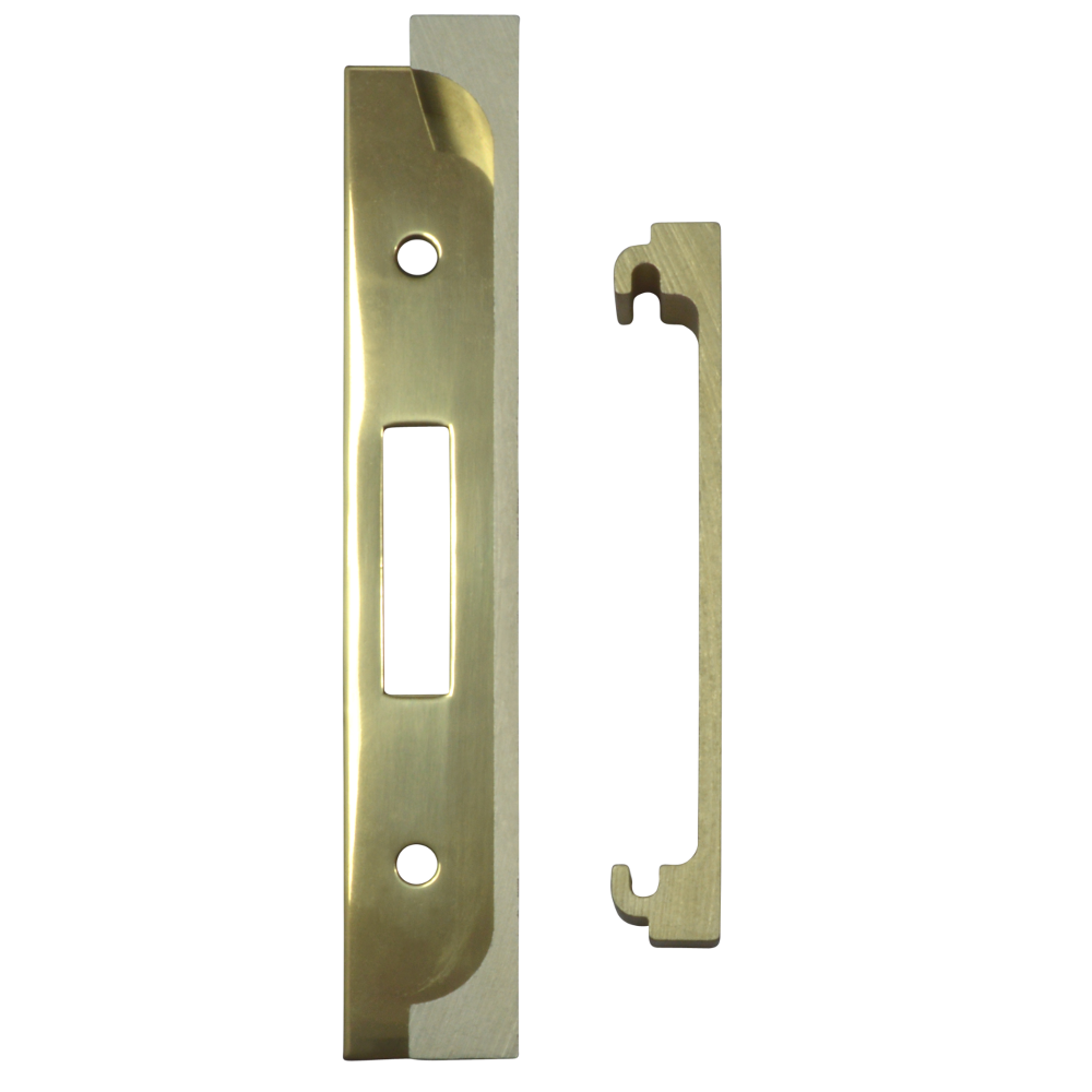 UNION 2969 Rebate To Suit 2126, 2177, 2401, 2426 & 2477 Deadlocks 25mm PL - Polished Lacquered Brass