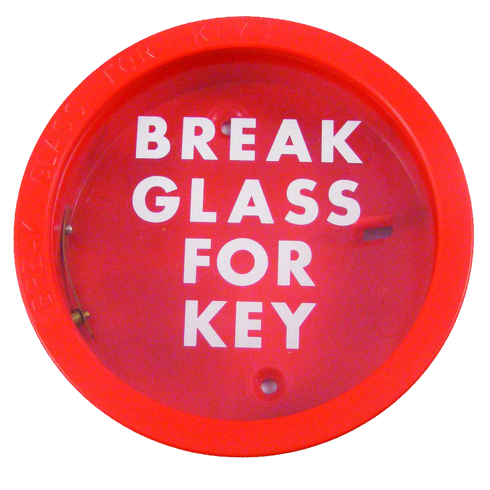 GLENDENNING Emergency Key Box Red