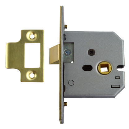 UNION 2677 Mortice Latch 64mm - Polished Brass