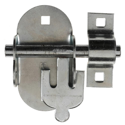 CROMPTON 004A Galvanised Oval Padbolt 114mm - Galvanised