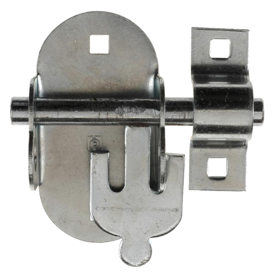 CROMPTON 004A Galvanised Oval Padbolt 114mm - Galvanised