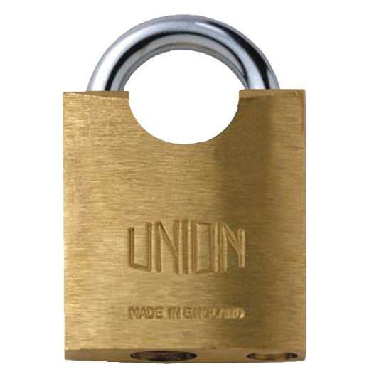 UNION 3142 Brass Closed Shackle Padlock 50mm Keyed Alike WVL482 - Hardened Steel