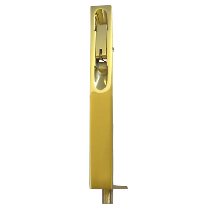 FRANK ALLART 5640 25mm Brass Lever Action Flush Bolt 203mm - Polished Brass