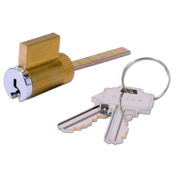 Weiser 8346 Patio Lock Cylinder Keyed To Differ Single - Chrome Plated