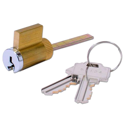 Weiser 8346 Patio Lock Cylinder Keyed To Differ Single - Chrome Plated