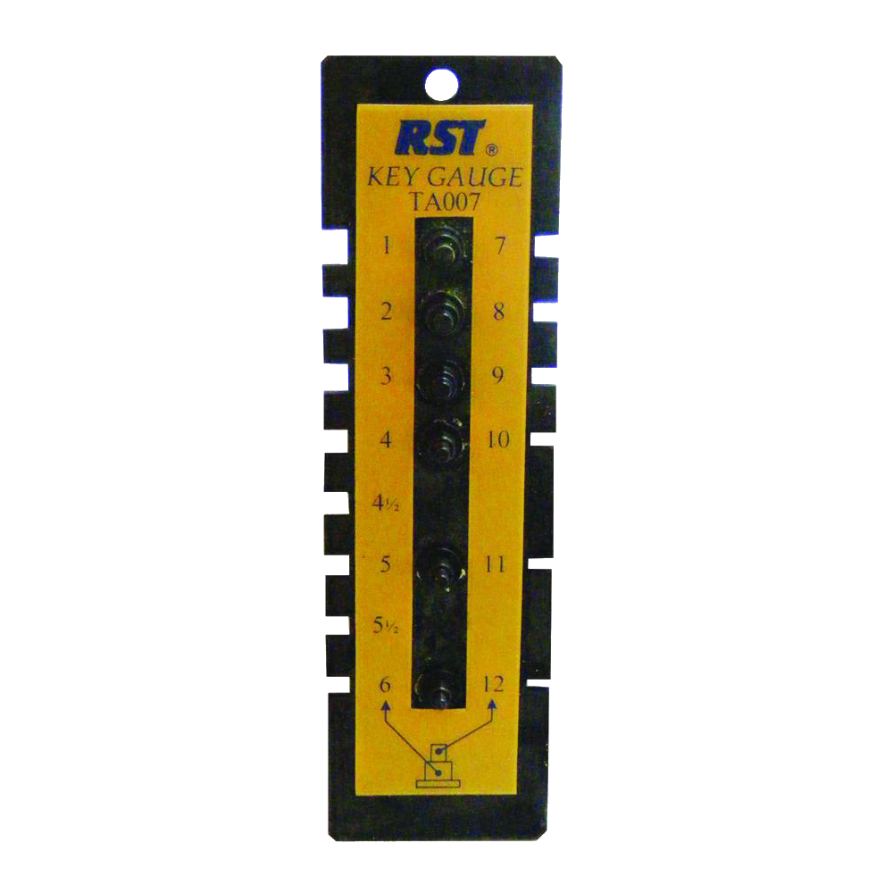 RST TA007 Pin & Pipe Key Gauge TA007