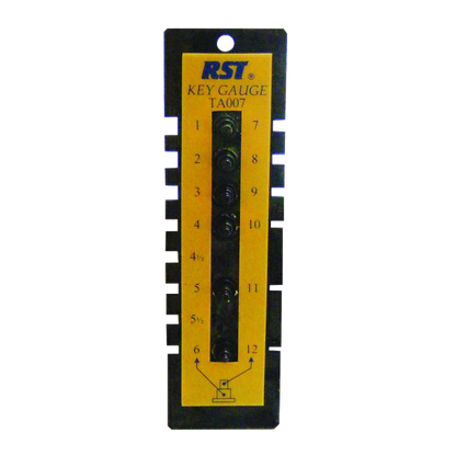 RST TA007 Pin & Pipe Key Gauge TA007