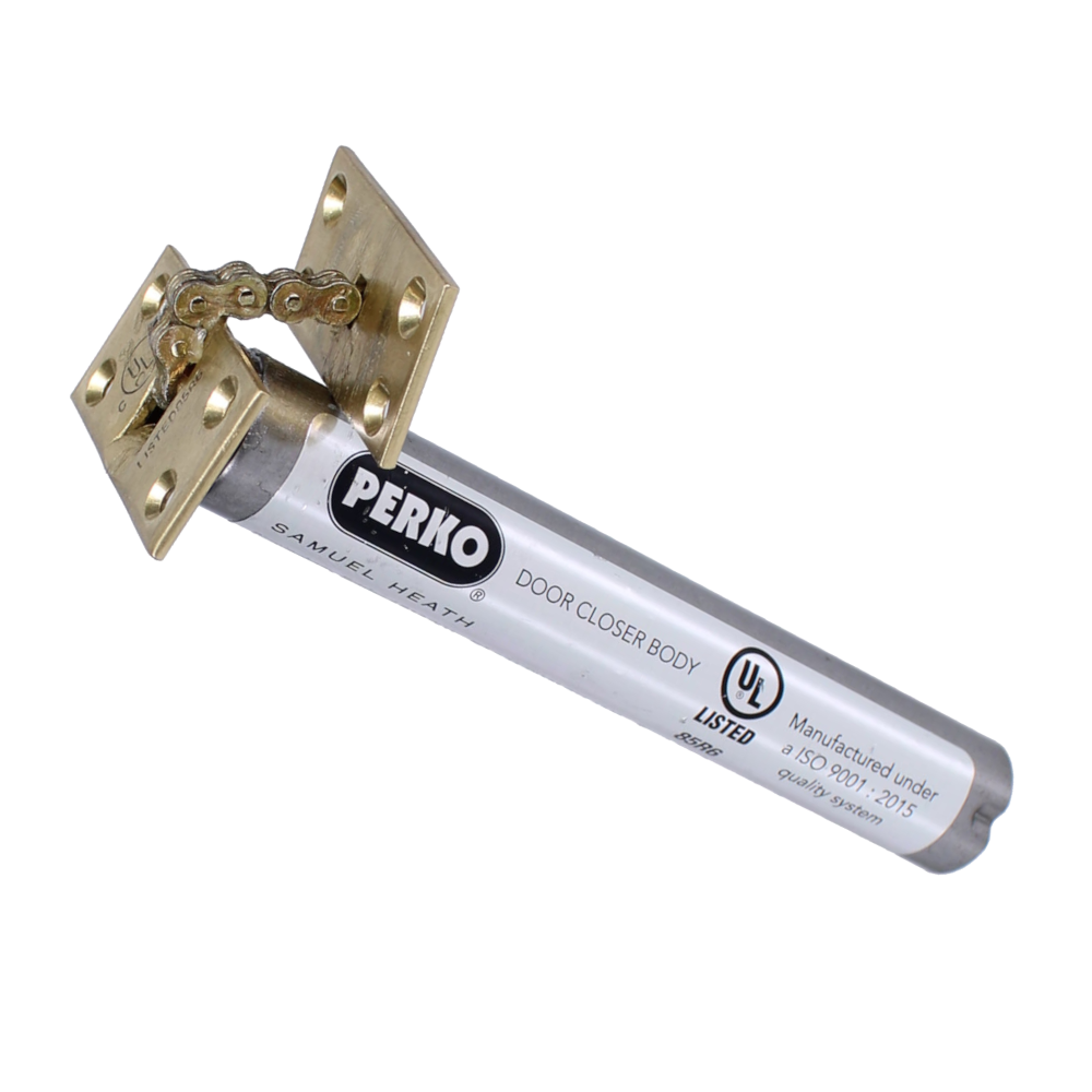 SAMUEL HEATH Perko R2 Concealed Door Closer Polished Brass