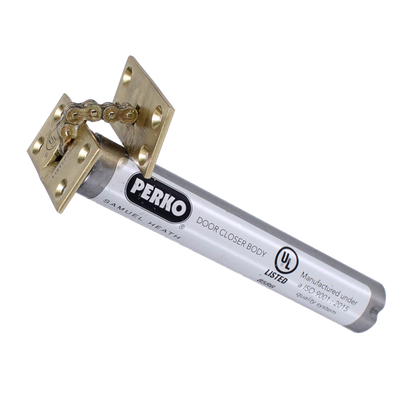 SAMUEL HEATH Perko R2 Concealed Door Closer Polished Brass