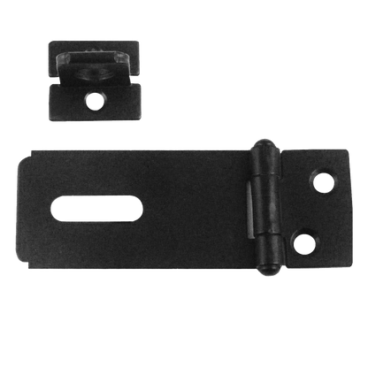 CROMPTON 617 Hasp & Staple 75mm - Black