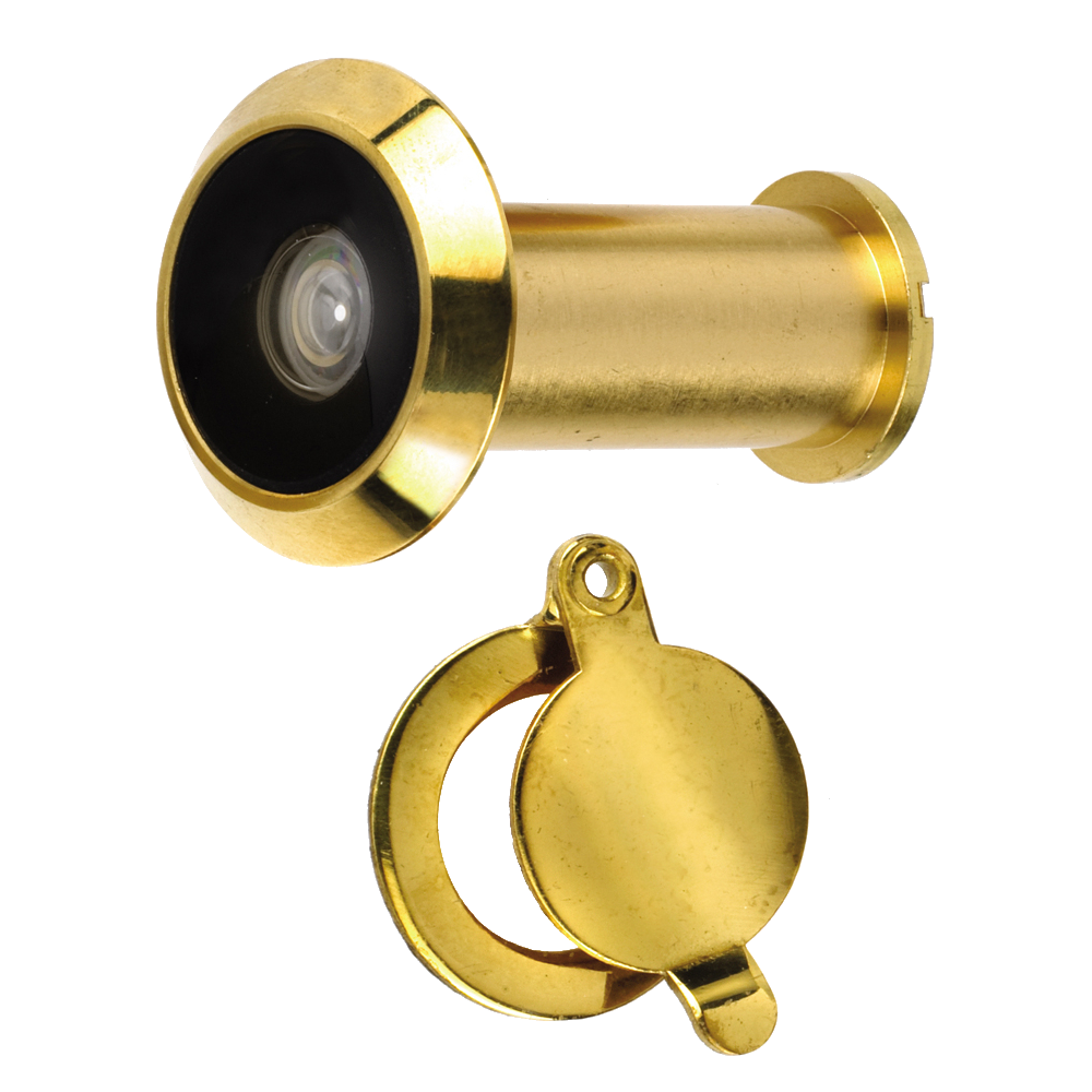 ERA 784 Door Viewer Display - Polished Brass