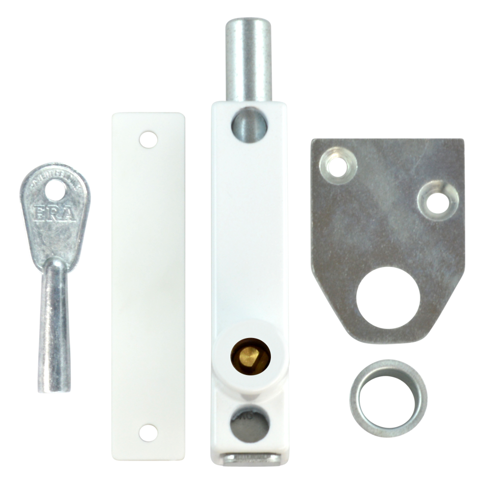 ERA 805 & 806 Universal Press Bolt Std Key Pro - White