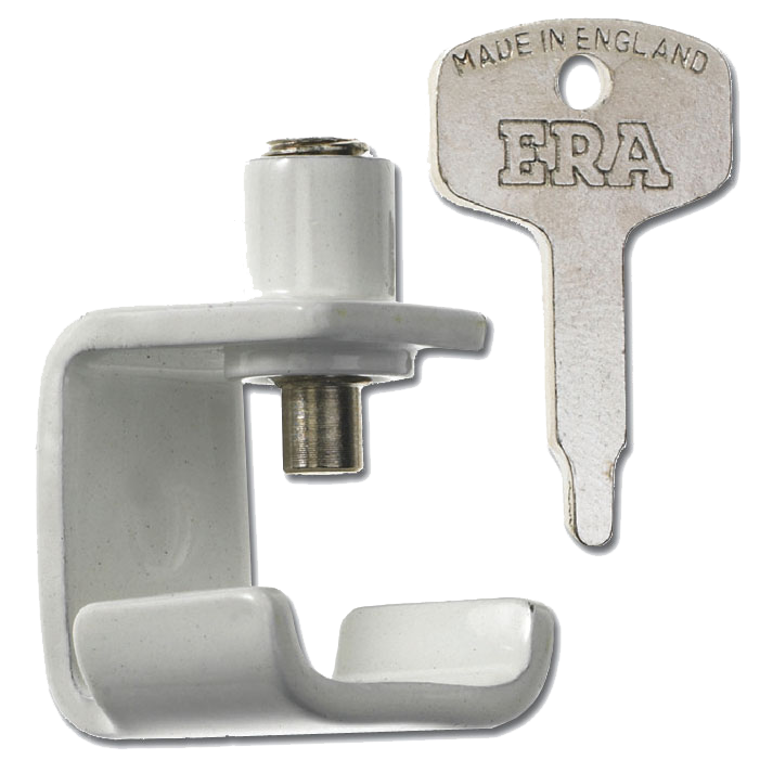 ERA 825 Transom Window Lock Pro - White