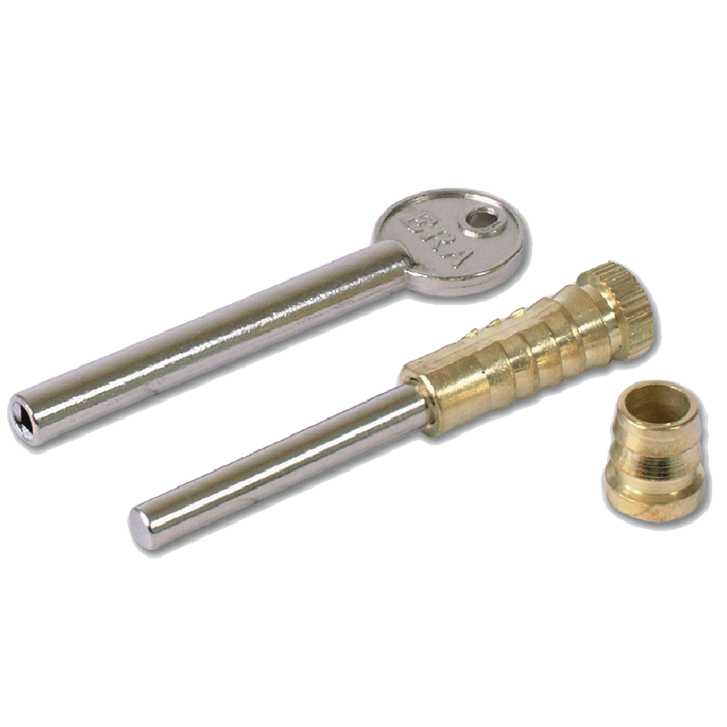 ERA 826 Sash Window Bolt Display - Polished Brass