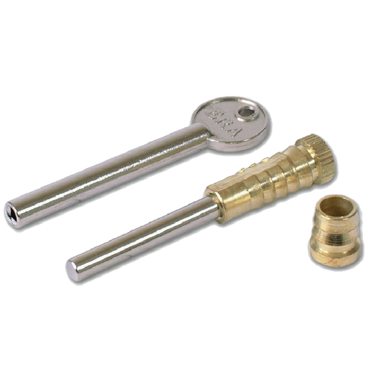 ERA 826 Sash Window Bolt Display - Polished Brass