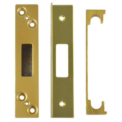 LEGGE 5641 Deadlock Rebate 13mm - Polished Brass