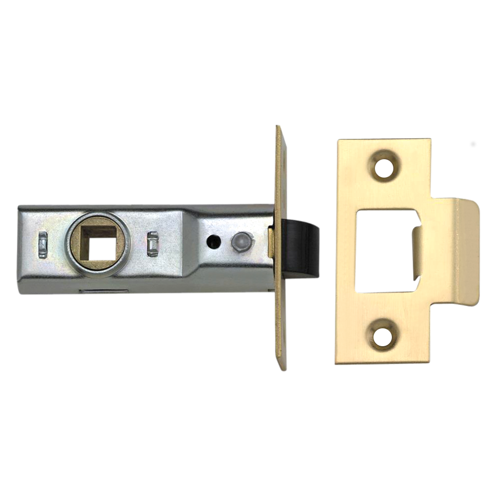 UNION 2648 Tubular Latch 75mm - Electro Brass