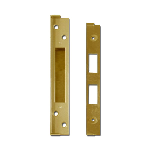 UNION 3G110 Rebate To Suit 3C10, 3G110 & 3G135 Deadlocks 13mm - Polished Brass