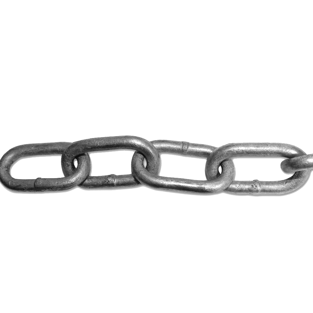 ENGLISH CHAIN Hot Galvanised Welded Steel Chain 6mm 10m - Galvanised