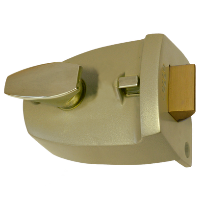 Legge 707 & 727 Deadlocking Nightlatch 60mm Brass Case Brass Cylinder - Polished Brass Case & Polished Brass Cylinder