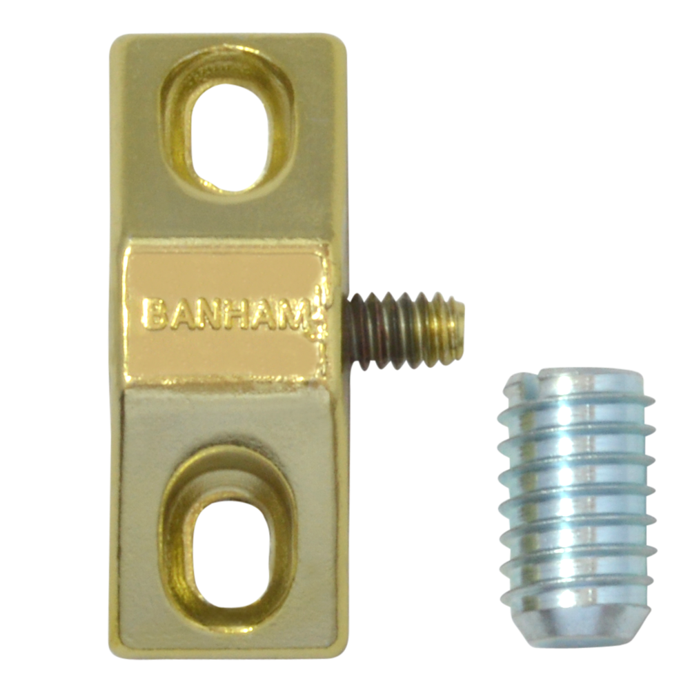 Banham W106 Casement Window Lock GOLD - Gold