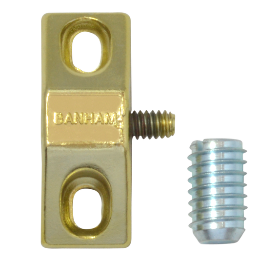 Banham W106 Casement Window Lock GOLD - Gold