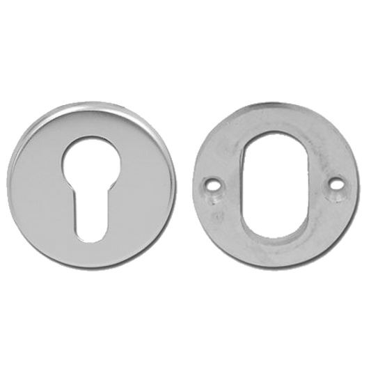 DORTREND SECL2AS Concealed Fix Escutcheon Euro - Anodised Aluminium