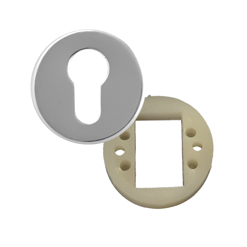 DORTREND 10ECE3 Concealed Fixing SAA Escutcheon Anodised Aluminium