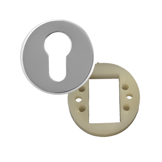 DORTREND 10ECE3 Concealed Fixing SAA Escutcheon Anodised Aluminium