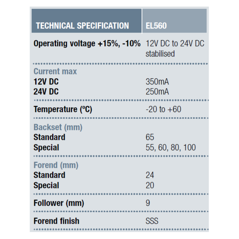 ABLOY EL560 Electric Lock