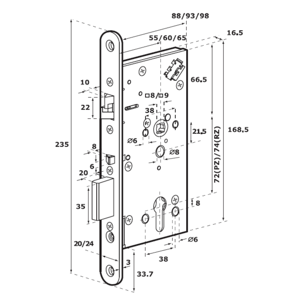 ABLOY EL560 Electric Lock